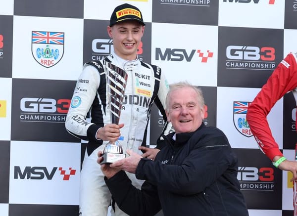 Louis Sharp Clinches Victory in Season-Opening GB3 Race at Oulton Park