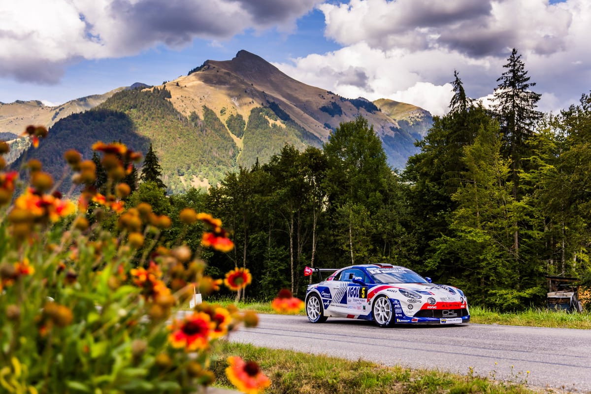 Raphaël Astier Clinches French Two-Wheel Drive Rally Championship in Alpine A110 Rally