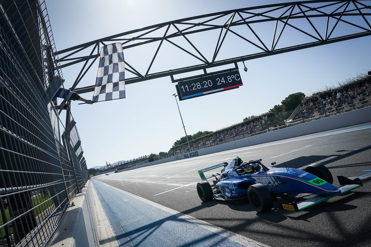 Evan Giltaire's Thrilling Triumph: Capturing the 2023 FIA French F4 Championship
