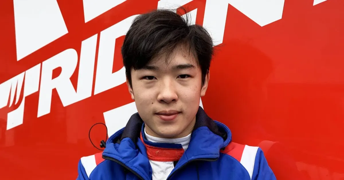 Ruiqi Liu Joins Trident for the 2024 Formula Regional European Championship