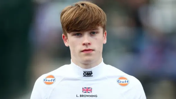 Rising Star Luke Browning Continues with Hitech in F3 for 2024: A Look into His Promising Future