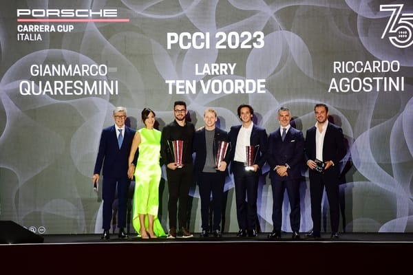 A Night of Champions: Celebrating the 2023 Porsche Carrera Cup Italy Winners at the Porsche Experience Center Franciacorta